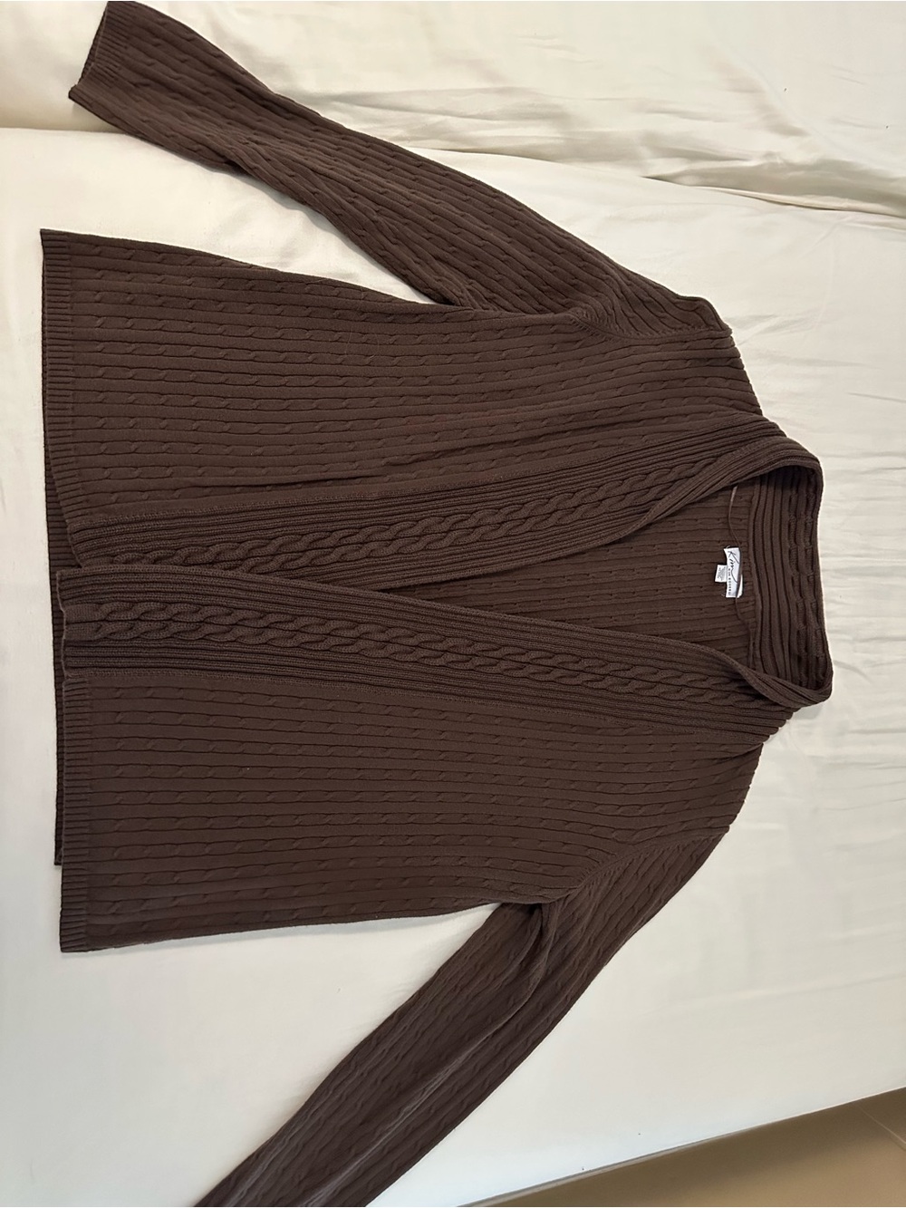 Kim Rogers Brown Cardigan